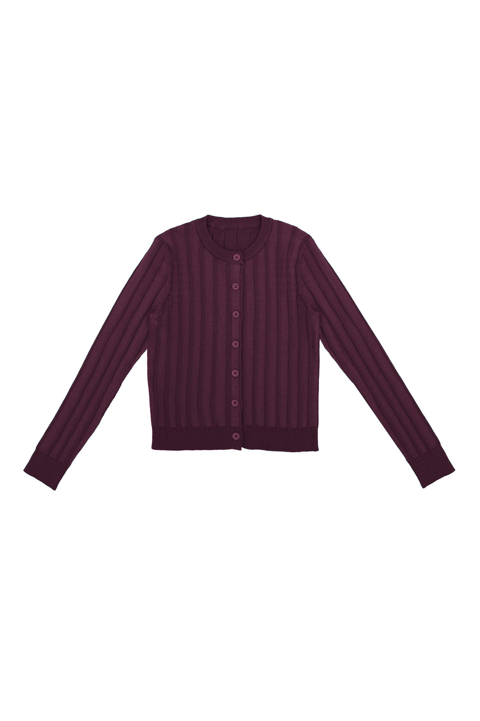 Elle Oh Elle Patti Plum Cardigan
