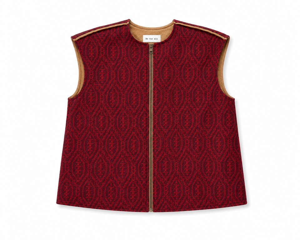 Be For All Materasso Reversible Zip Vest 30