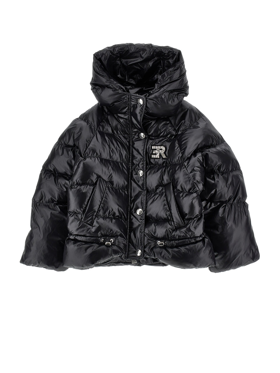Ermanno Scervino Black Puffer Jacket