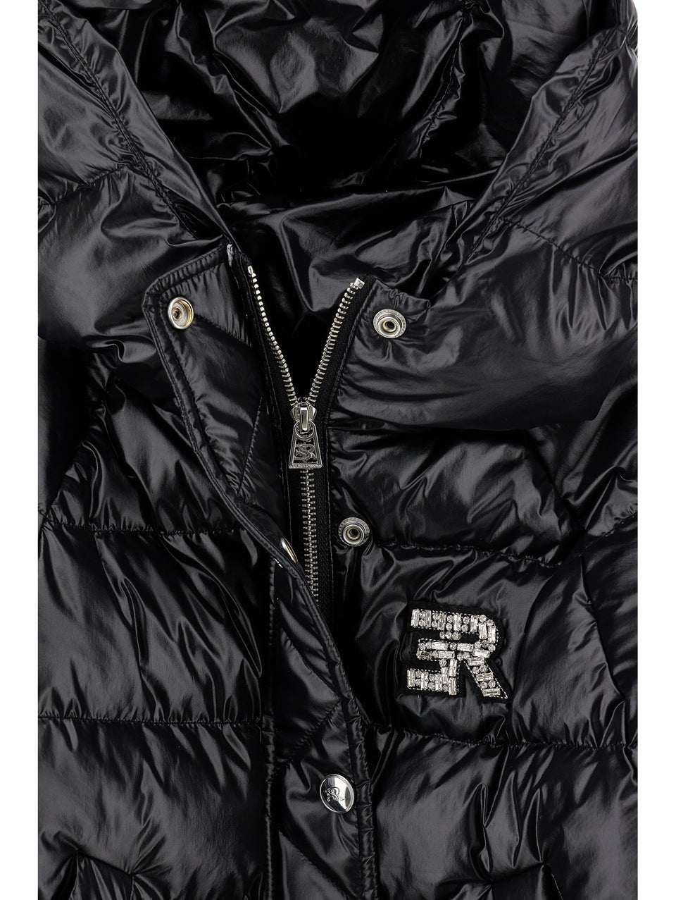 Ermanno Scervino Black Puffer Jacket