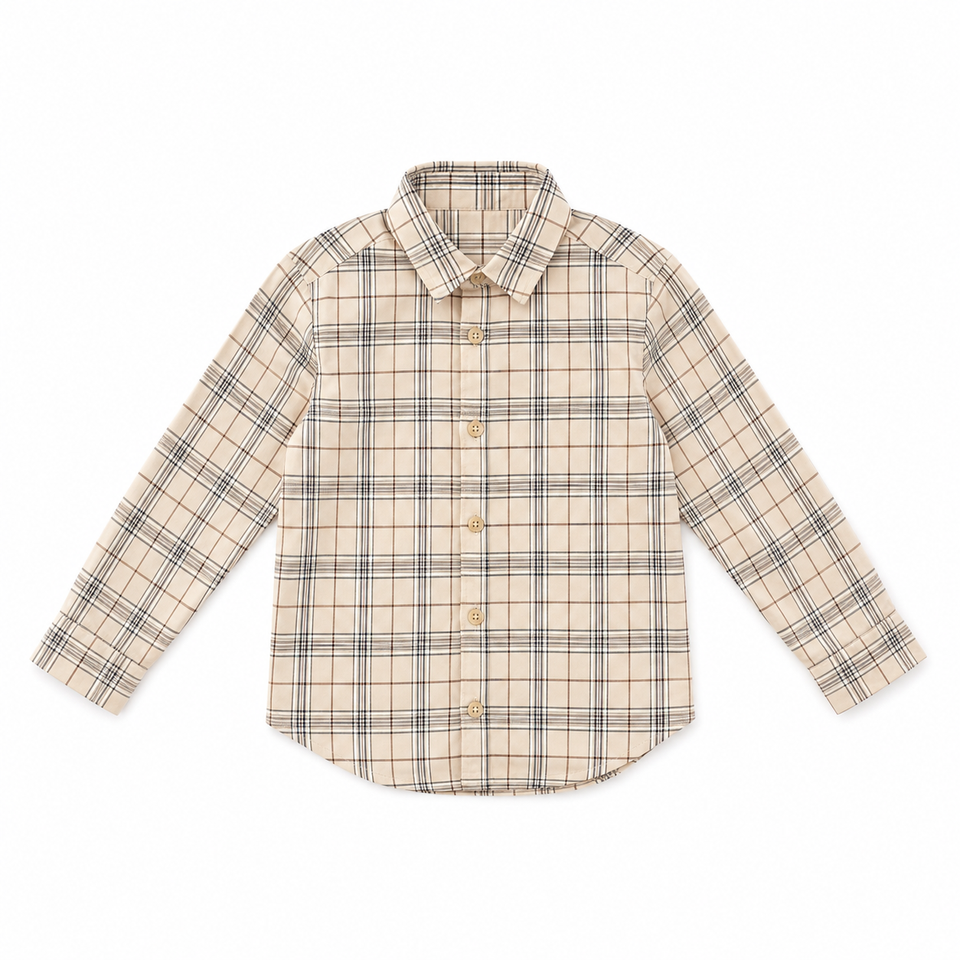 Motu Cocoa Mason Plaid Shirt
