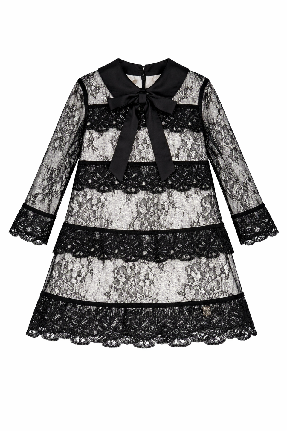 Elie Saab Black Lace Dress