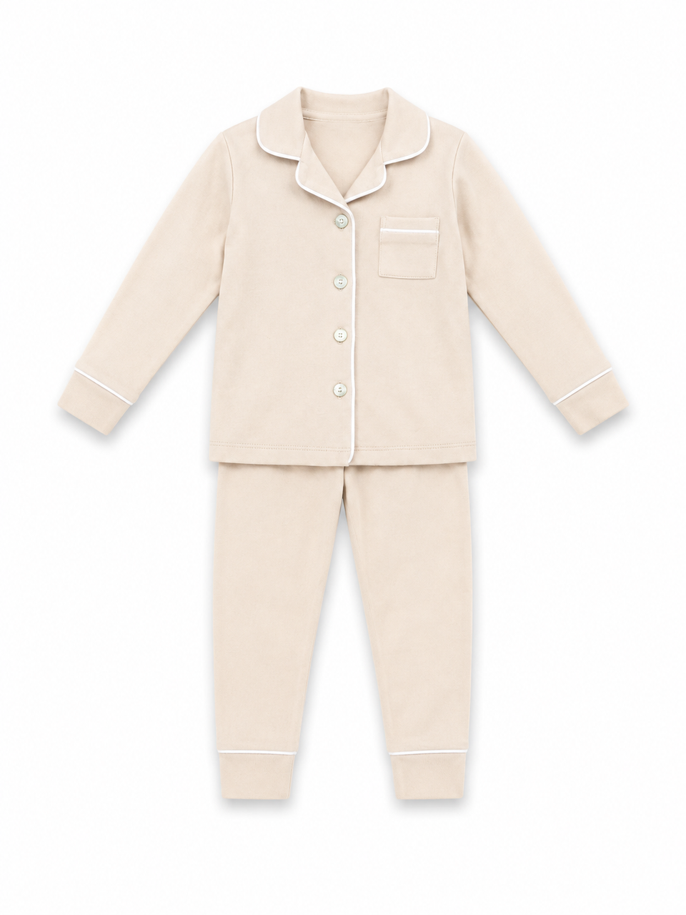 Bebe Jolee Pink Solid Ribbed Pajamas