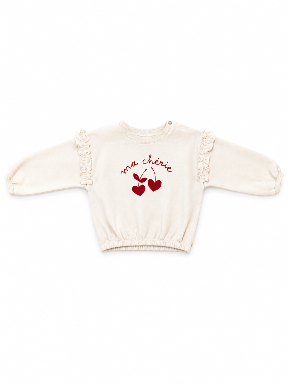 Buho Navy Mini Coure Dungaree Cream Pink Sweater Set