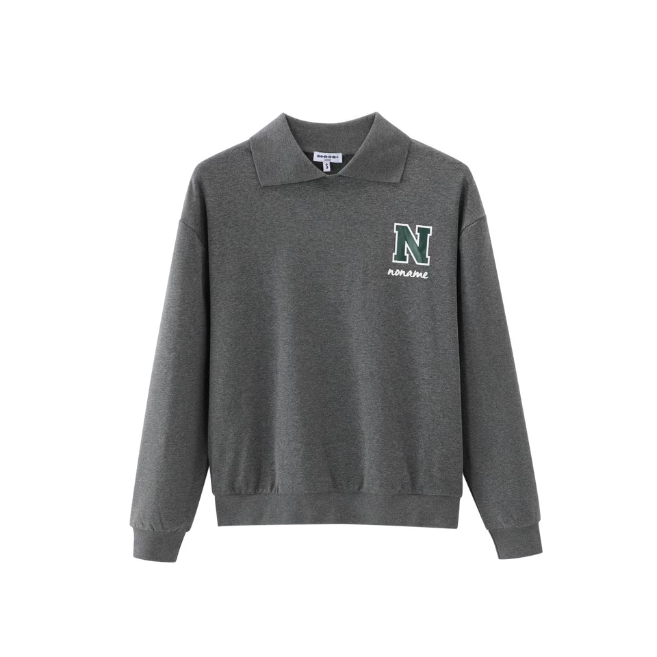 Noname Grey Collared Top 1721