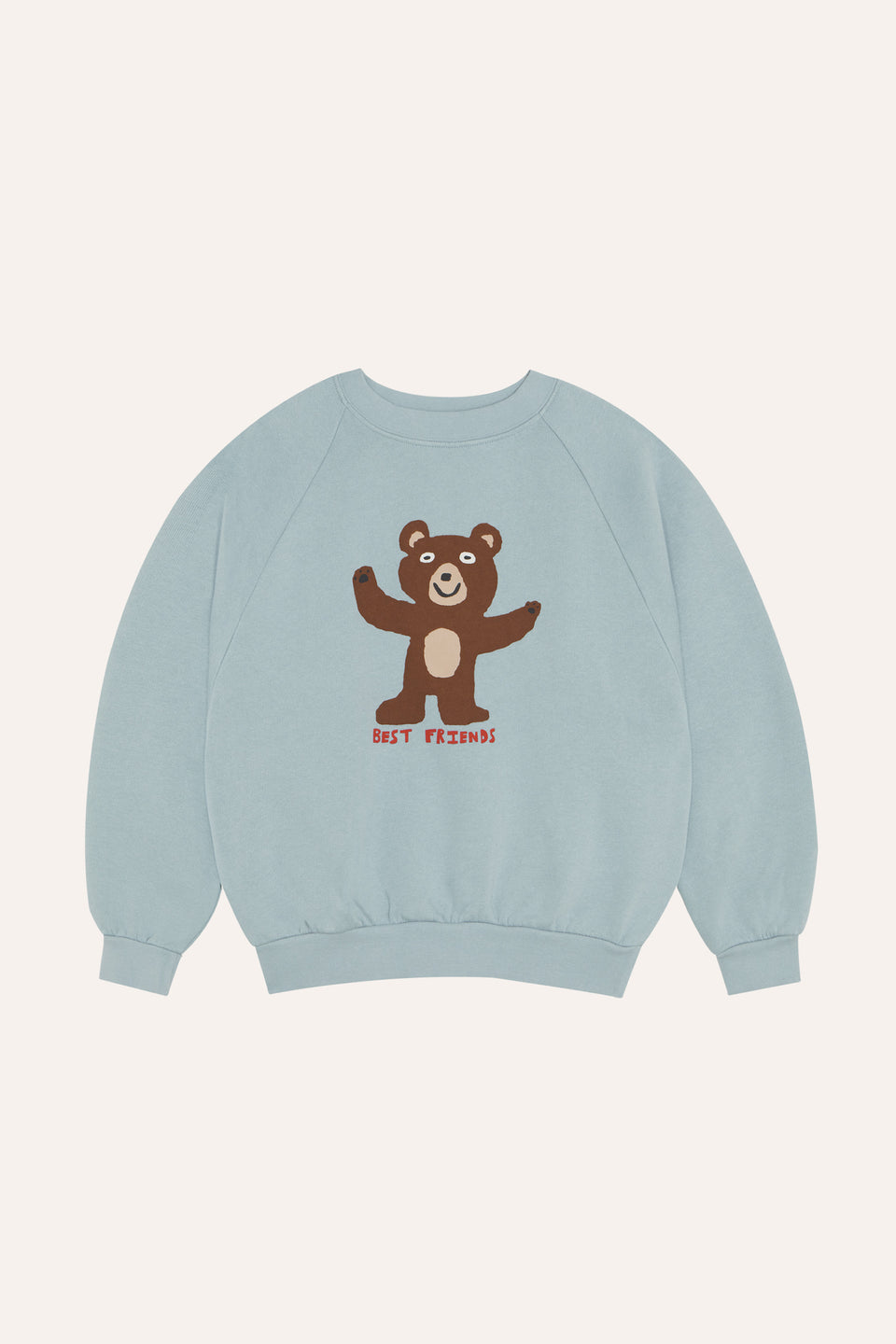 The Campamento Bear Light Blue Sweatshirt