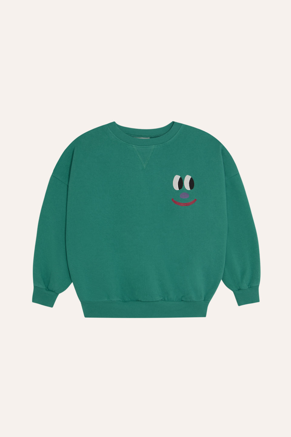 The Campamento Green Smile Face Sweatshirt