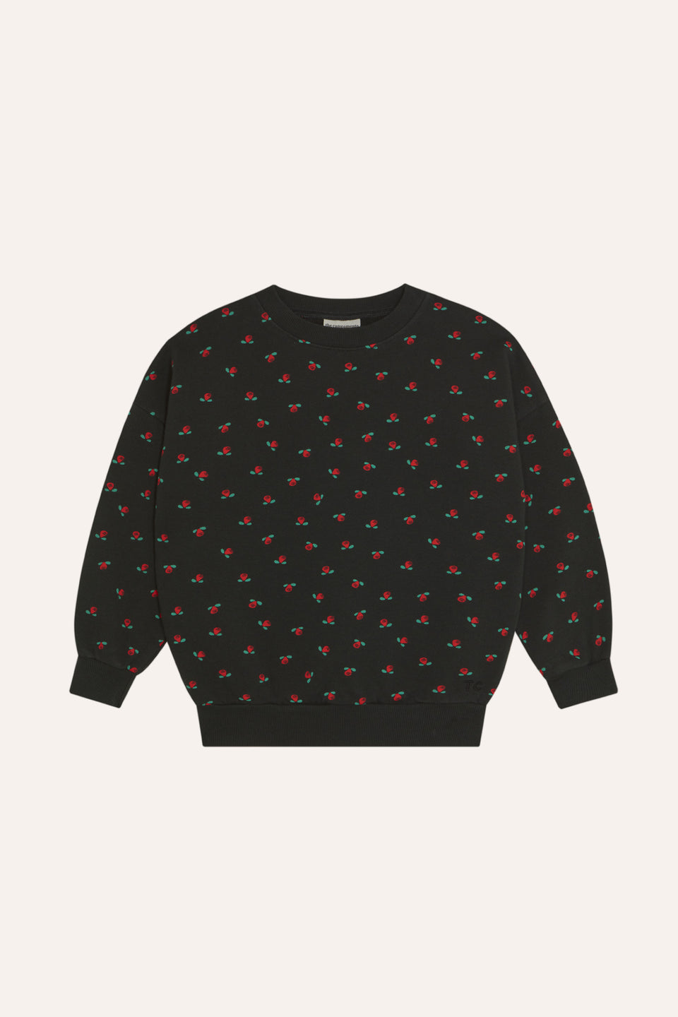The Campamento Grey Flower Sweatshirt
