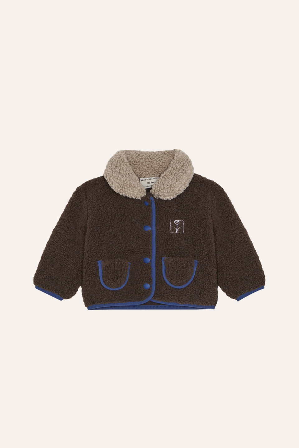 The Campamento Green Teddy Baby Jacket