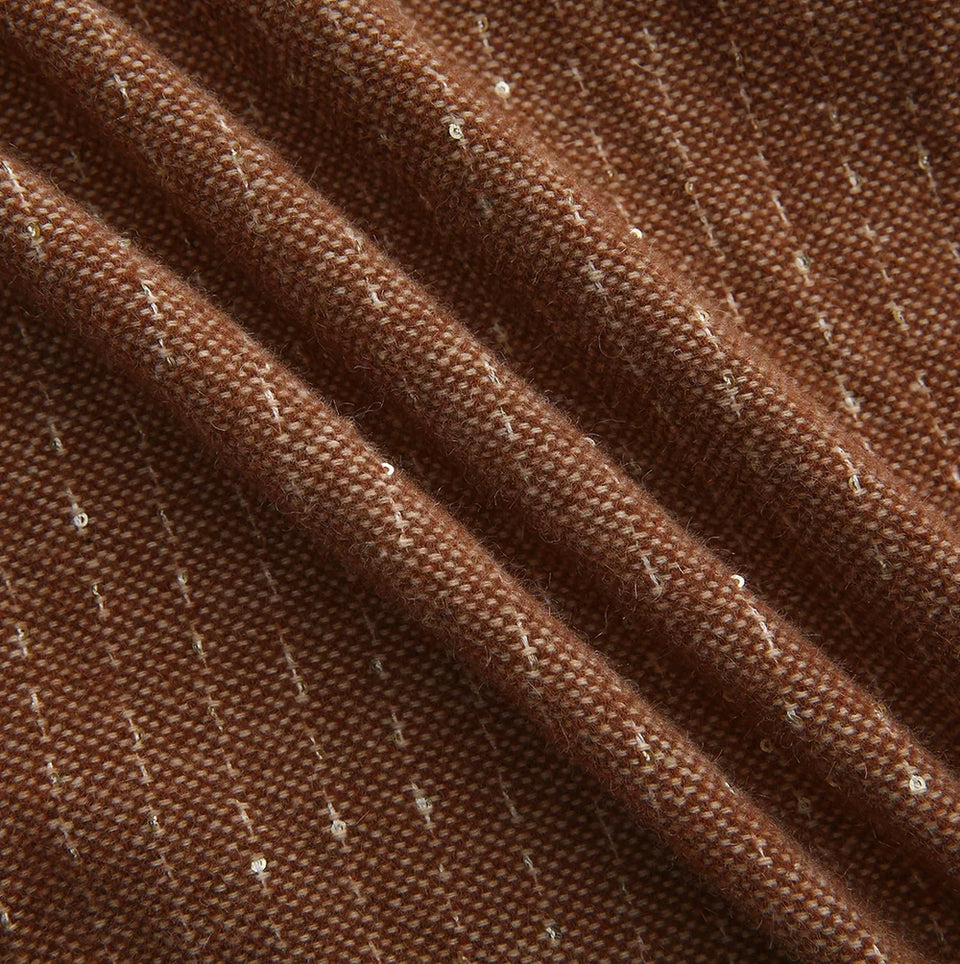Rust Birnit Wool Skirt
