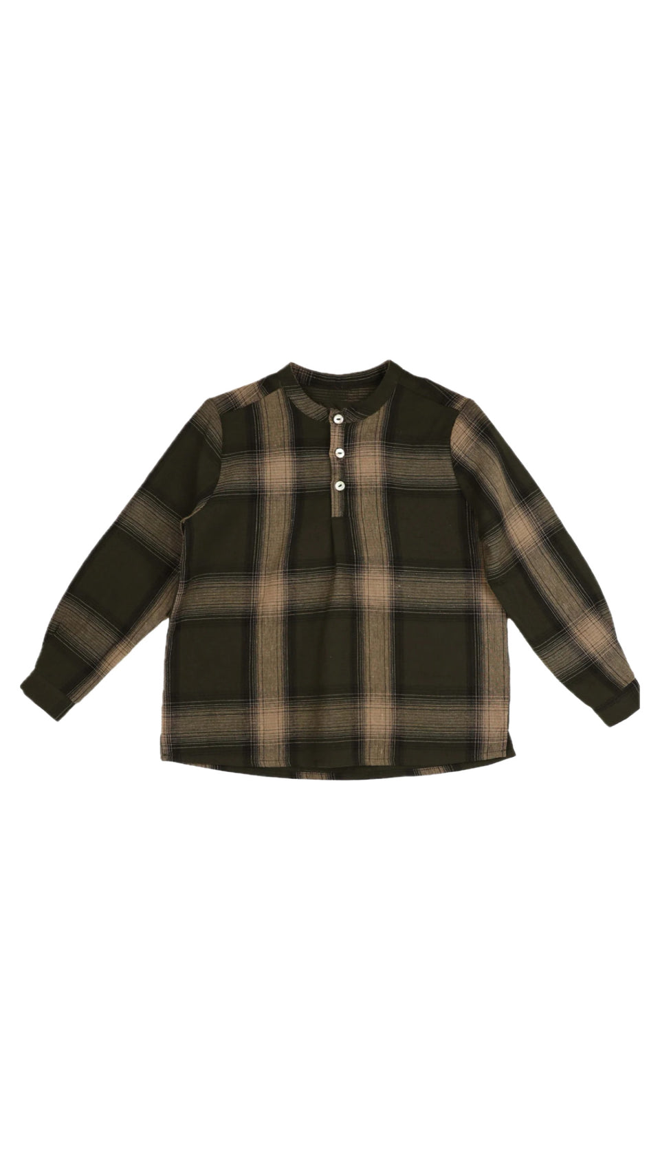 Noma Olive Plaid Shirt