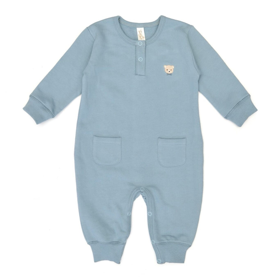 Tun Tun Blake Gray Mist Romper