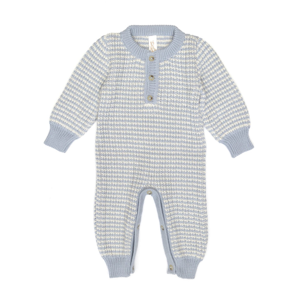 Tun Tun Reese Mist Blue/Natural Romper