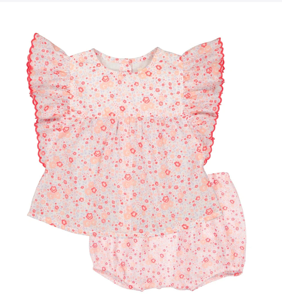 Louis Louise Red Romantic Flower Set
