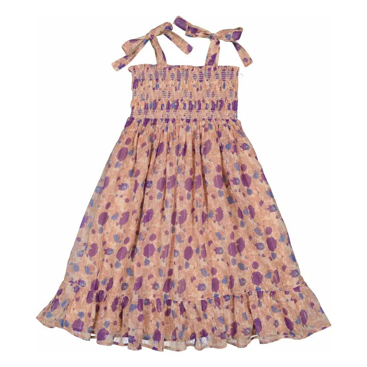 Louis Louise Pink Stripe Indian Flower Lurex Lucilia Jumper