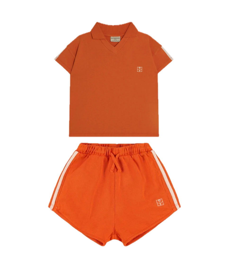 Campamento Orange Washed Set