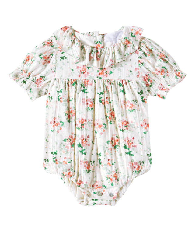 Cera Una Volta Pink Flower Agapi Romper