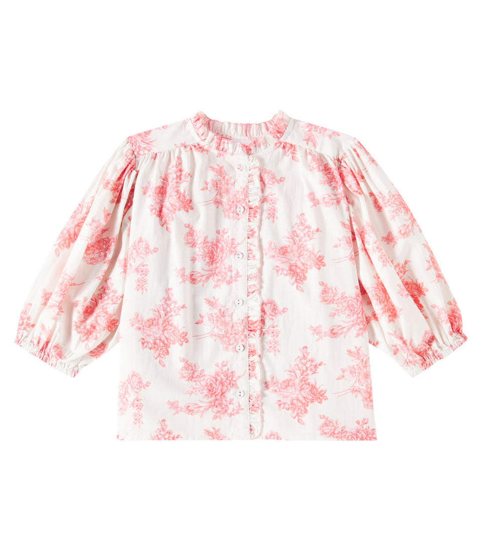 Cera Una Volta Pink Toile De Jou Top