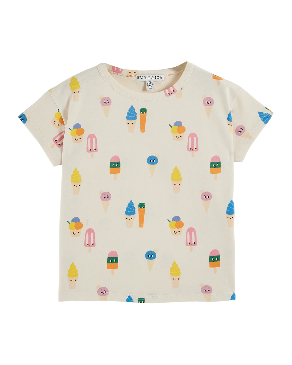 Emile & Ida Ice Cream Printed T-shirt