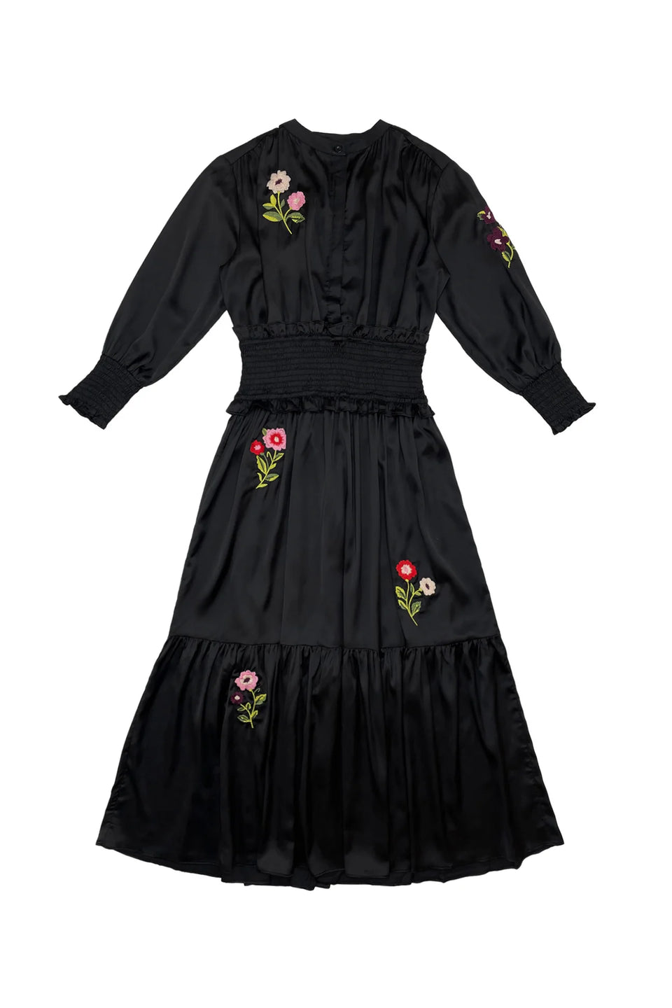 Elle Oh Elle Amber Dress in Flower Embroidery