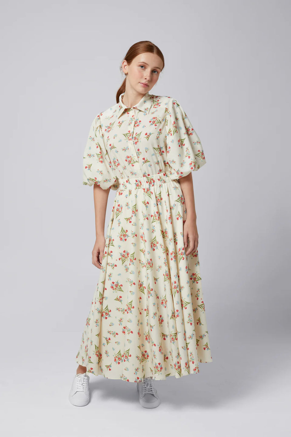 Elle oh Elle Blue Red Flowers Set