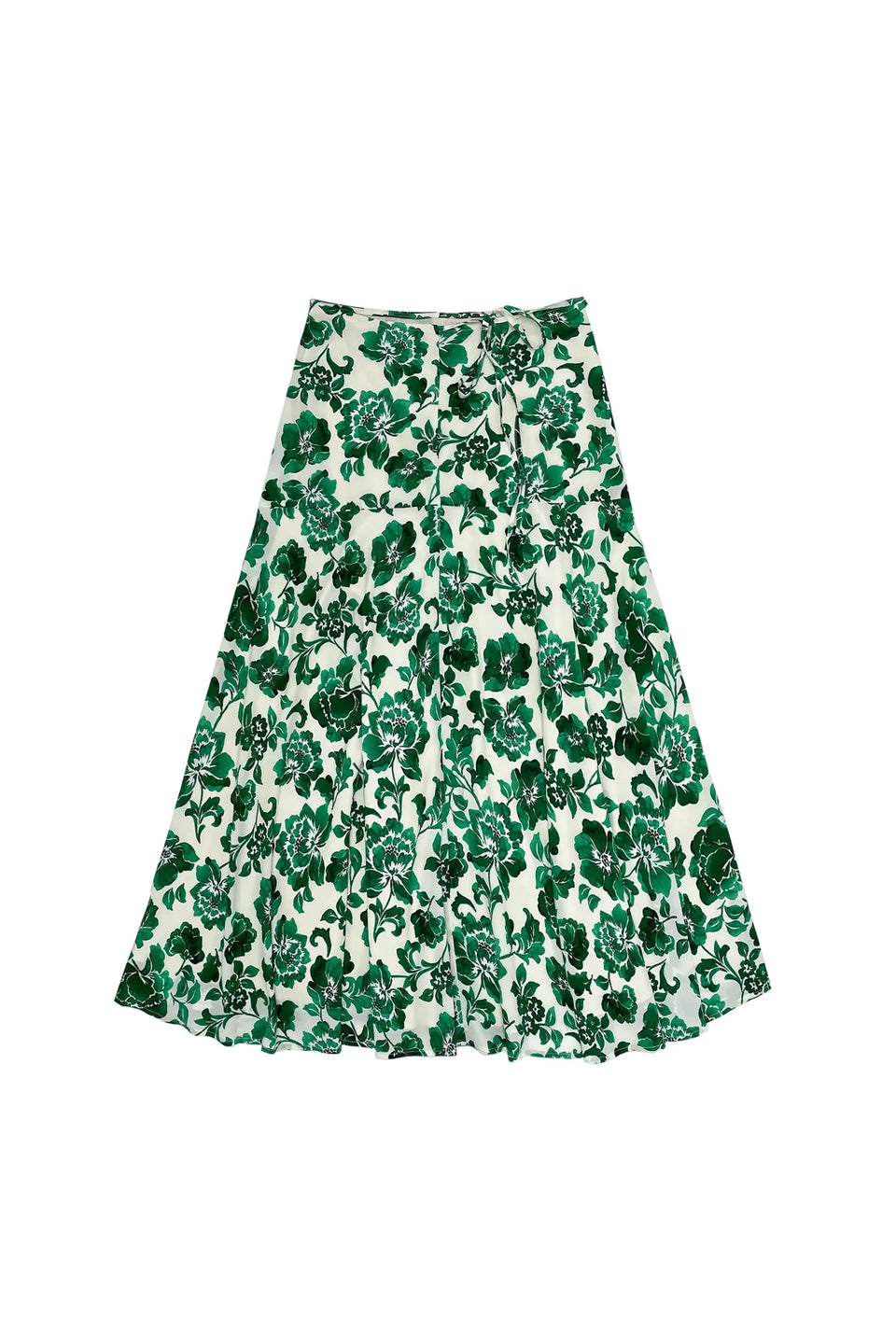 Elle oh Elle Fernanda Skirt in Green Flowers