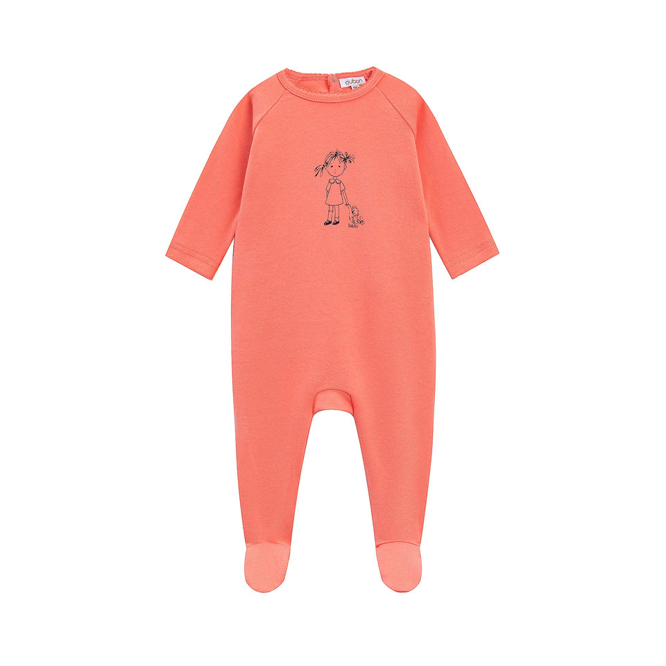 Oubon Doll Girls Footie