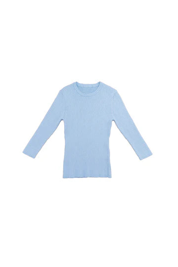 Elle oh Elle Jil Sweater in Light Blue