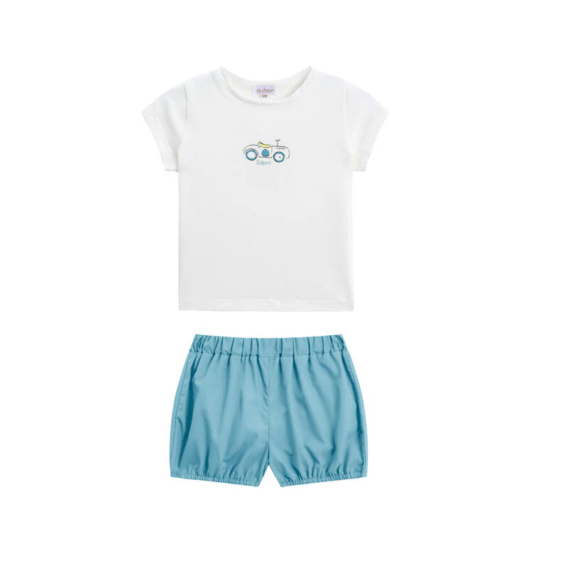 Oubon Bike T-Shirt + Bloomer Set