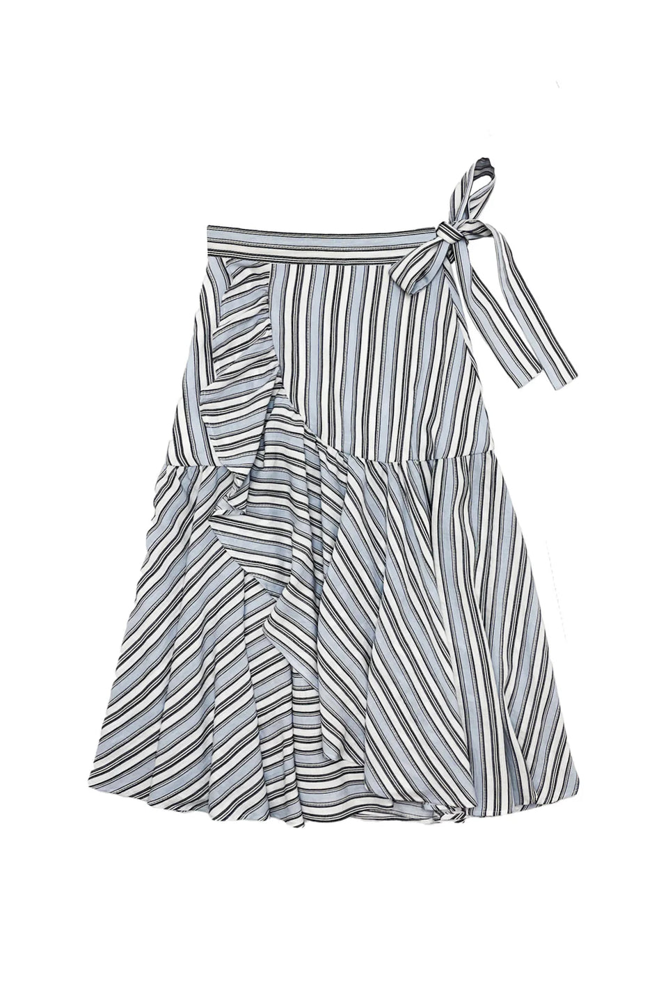 Elle oh Elle Lillian Skirt Blue Stripes