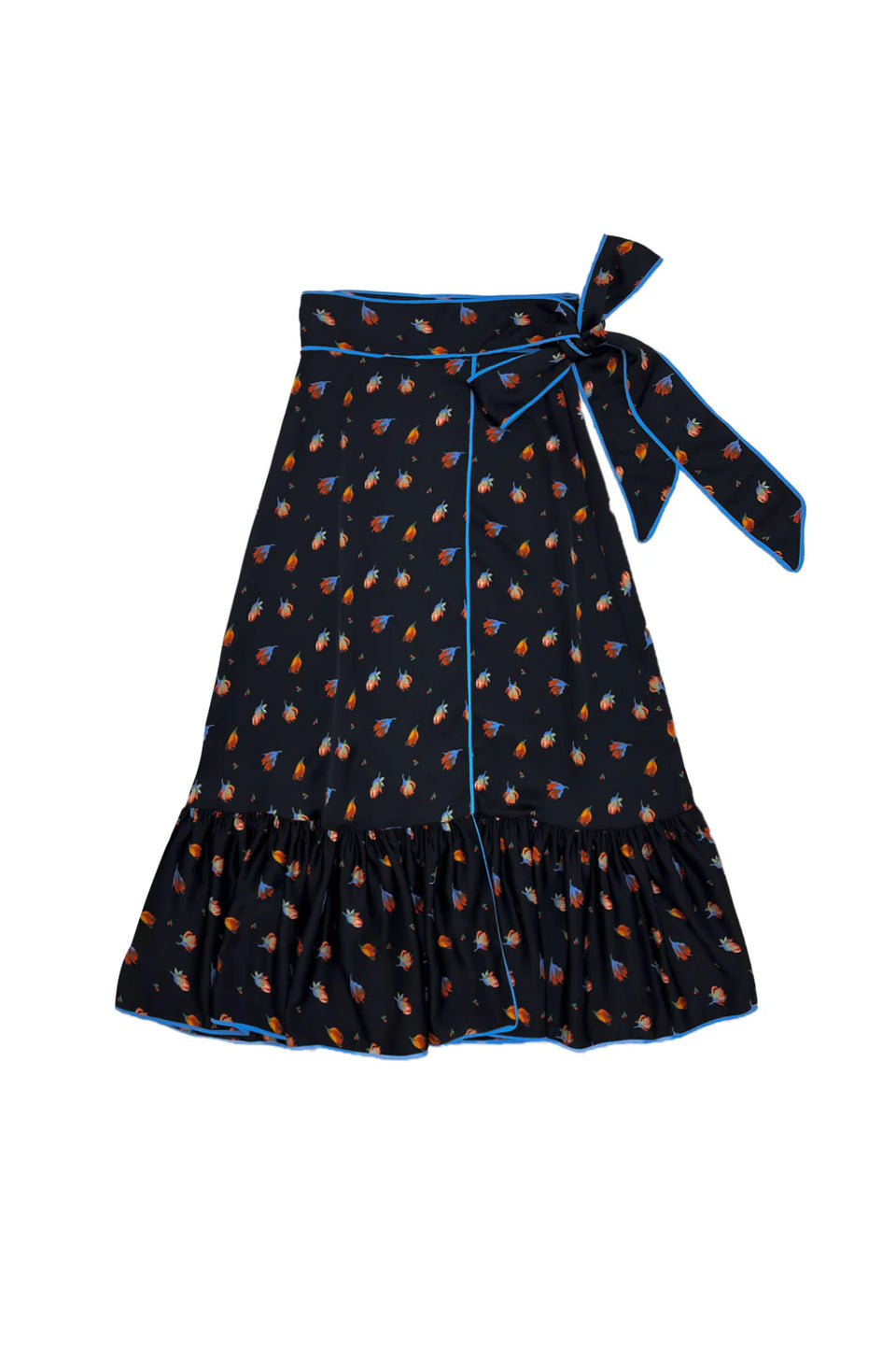 Elle oh Elle Raquel Skirt Blue Trimming
