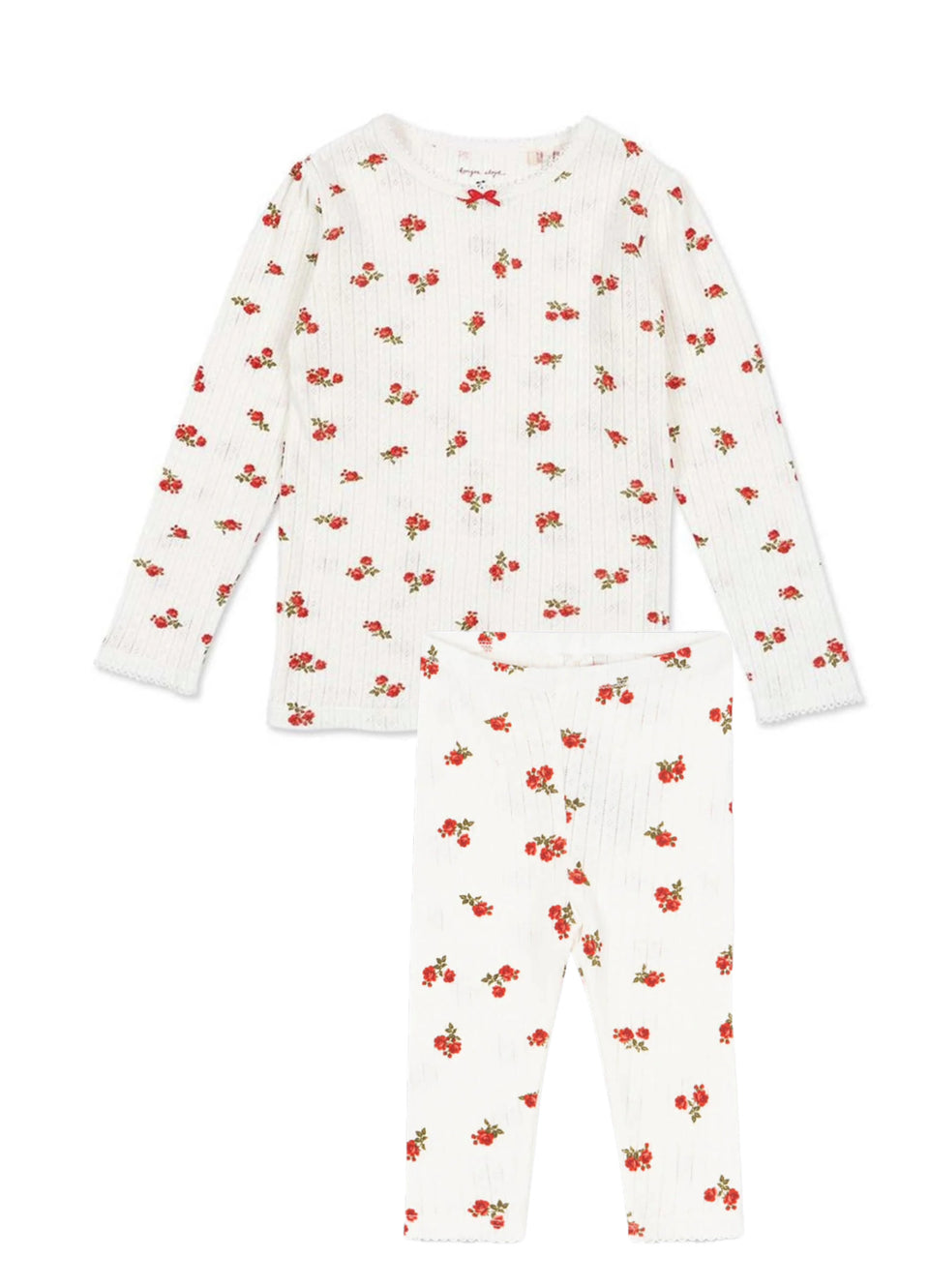 Konges Slojd Rose Red Minnie Pajamas