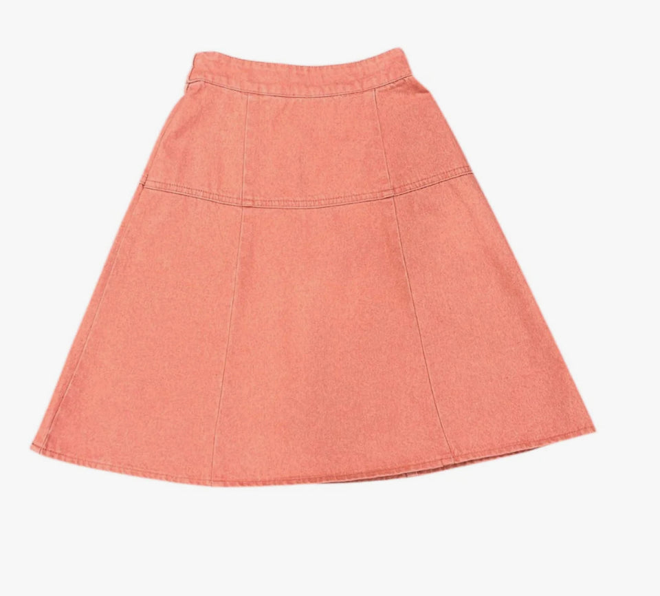 Froo Pink Denim Ren Skirt