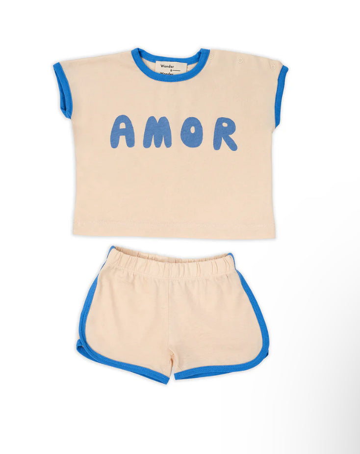 Wander and Wonder Amore Tshirt Set