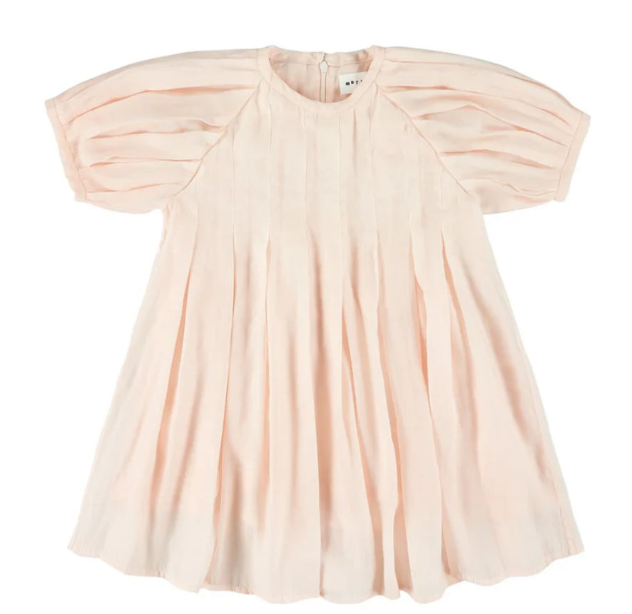 Morley Blush Puma Pleated Dress