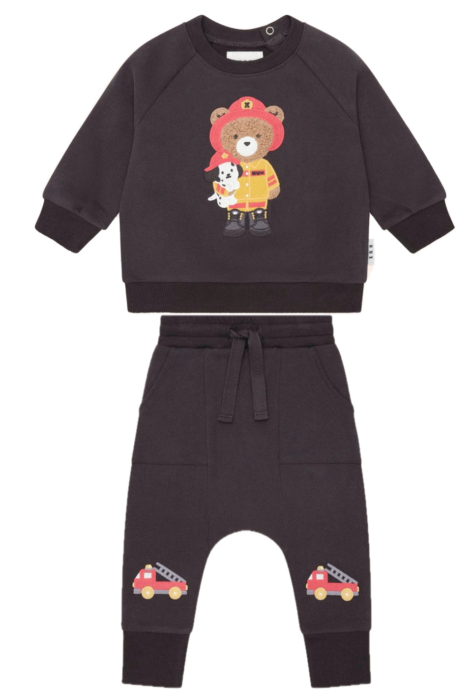Hux Black Firetruck Sweatset
