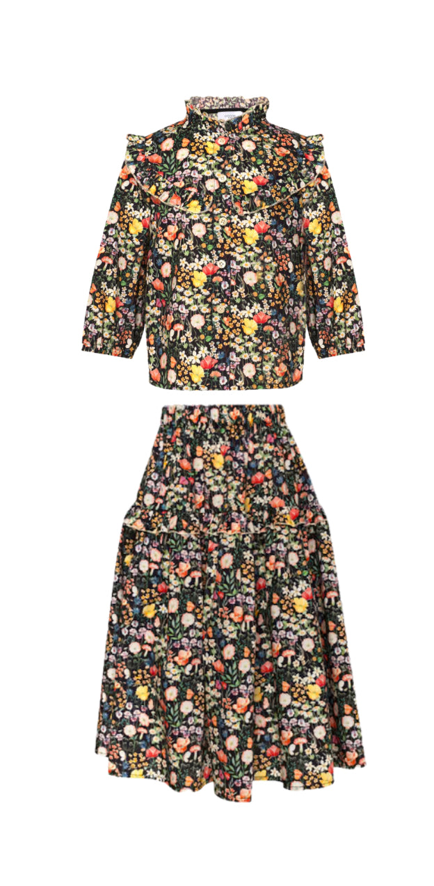 Paade Mode Black Wildflower Set