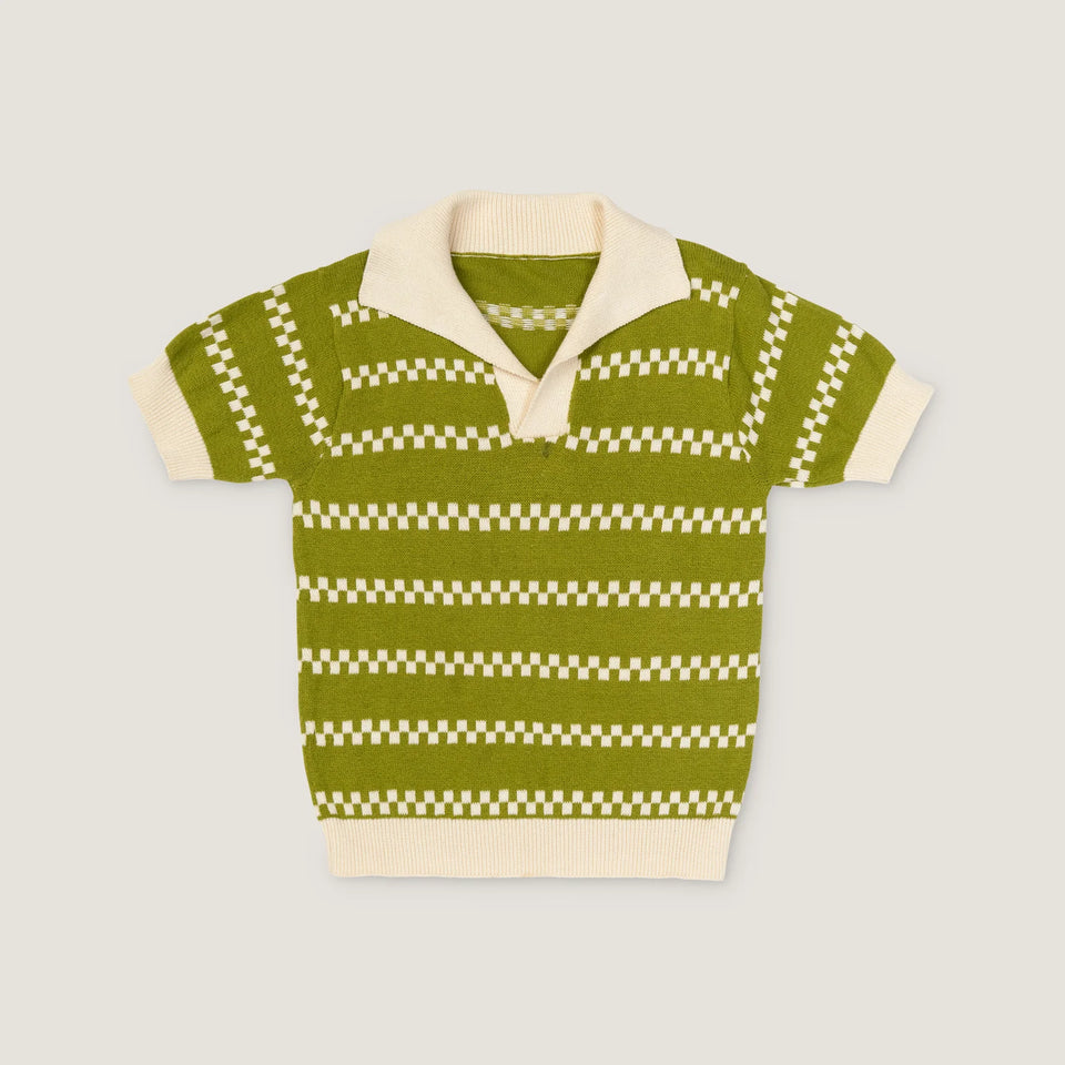 Lali Green/Cream Ames Sweater