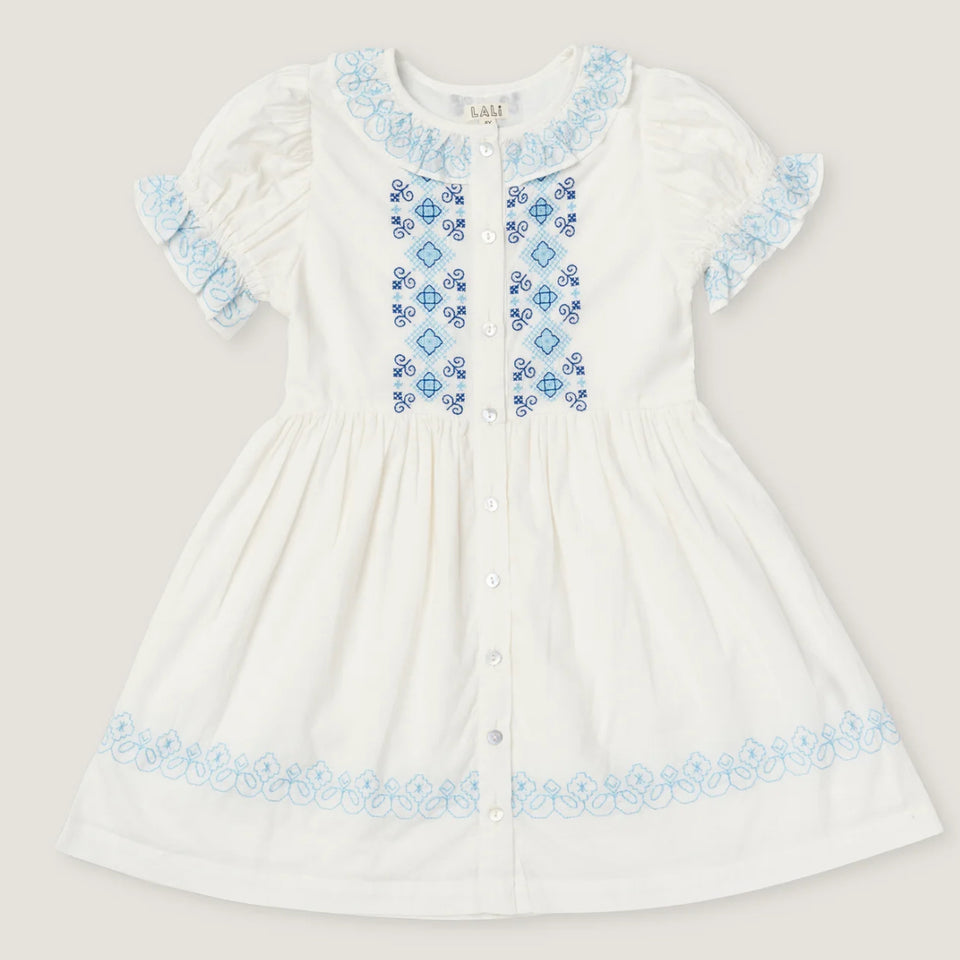 Lali Opaline Embroidery Ivy Dress