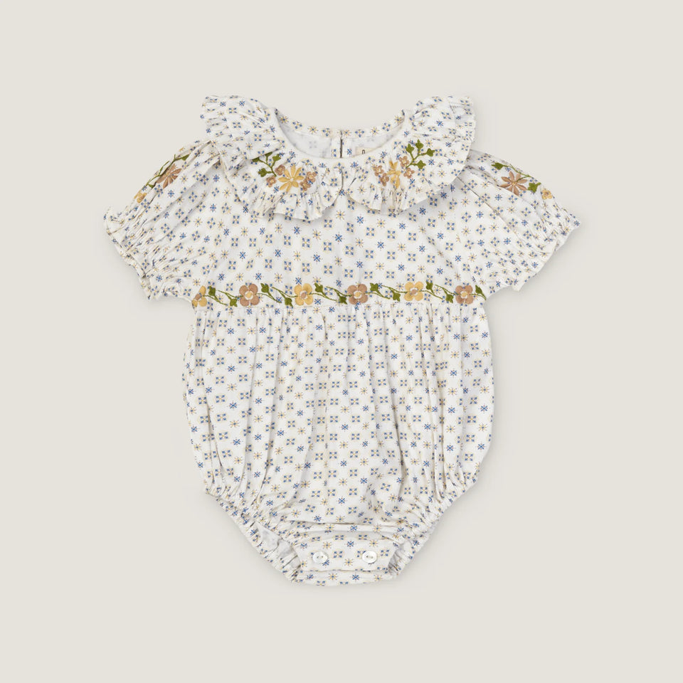 Lali Tile Print Belle Romper