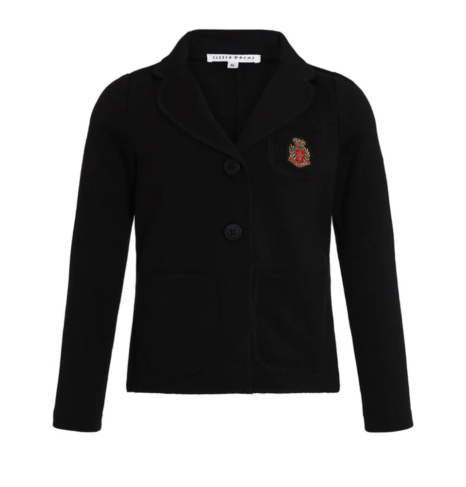 Little Parni Black Milano Blazer