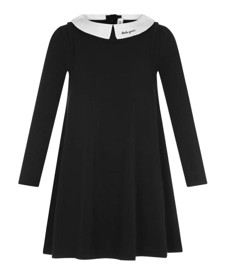 Little Parni Black Short Dress