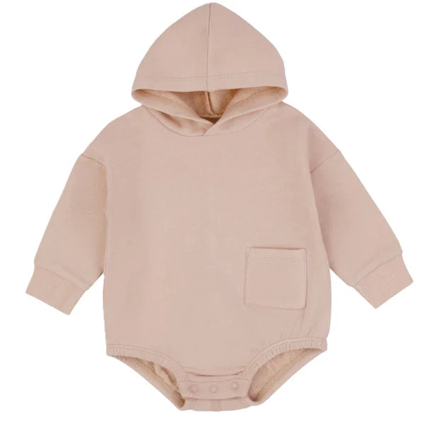 Ra and Da Pink Sweat Romper