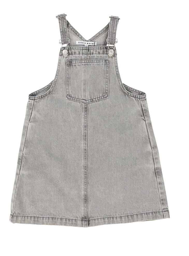 Little Parni Grey Denim Jumper