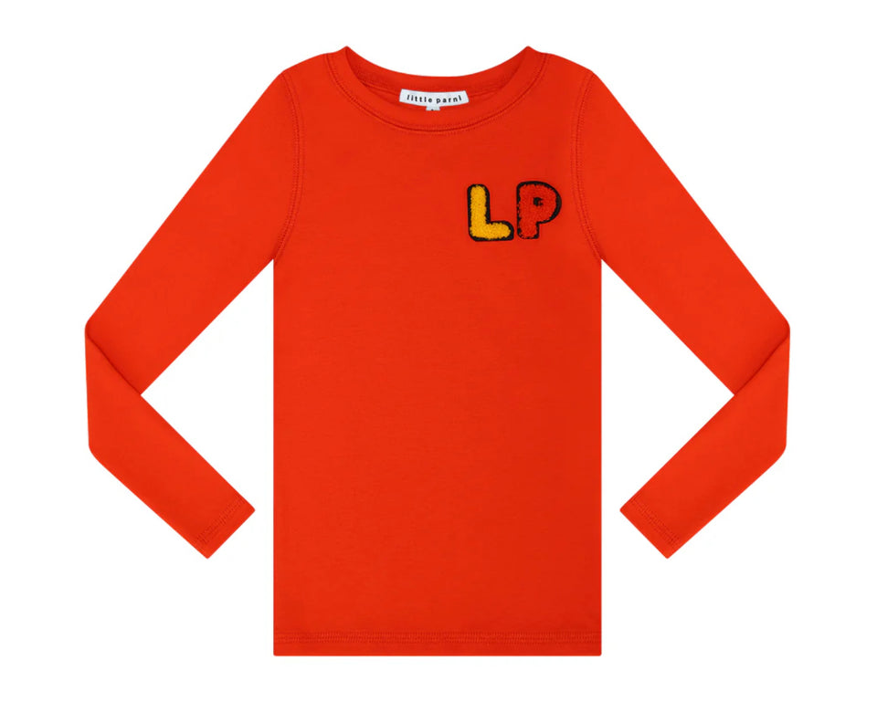 Little Parni Orange Long Sleeve Tshirt