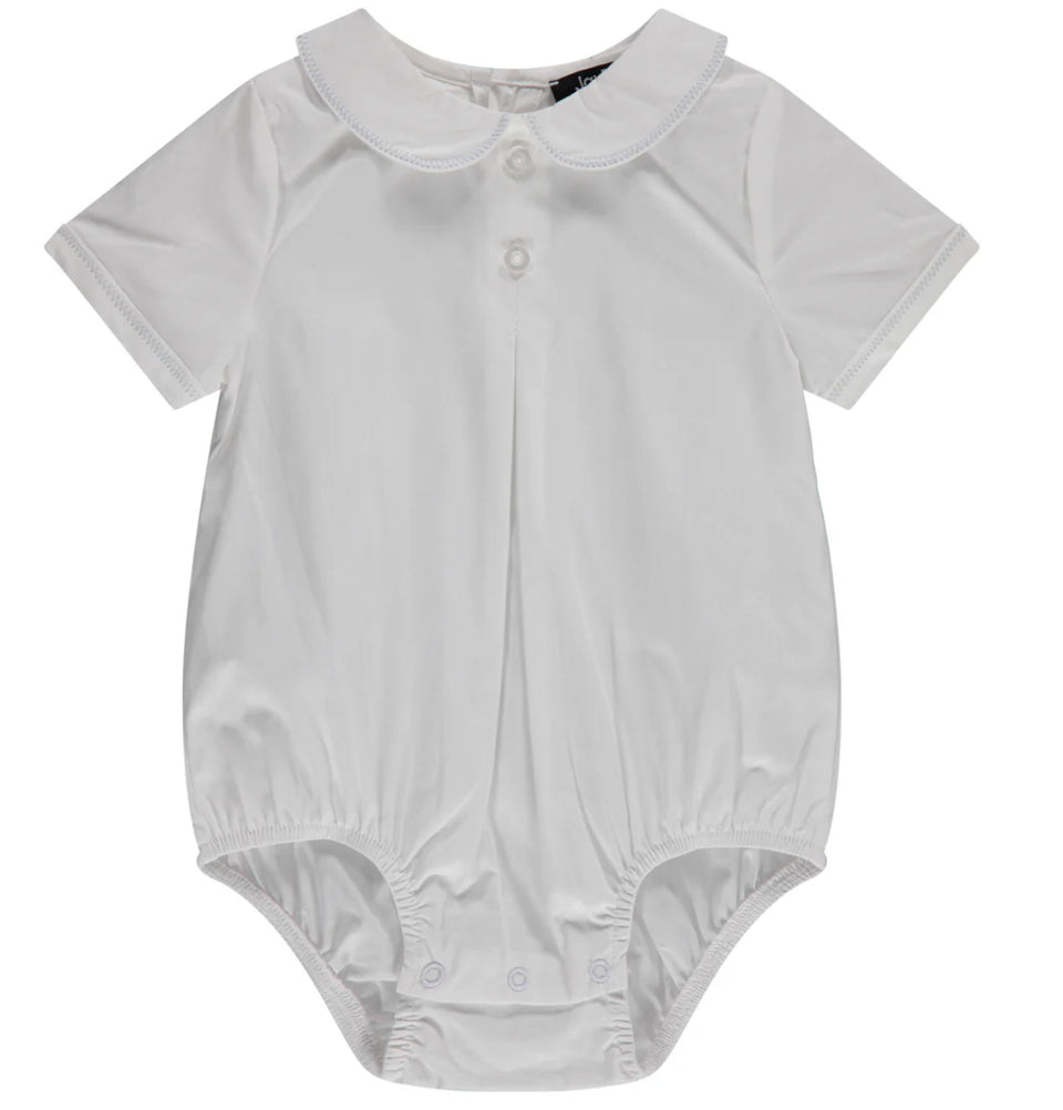 Jaybee White Stitch Romper