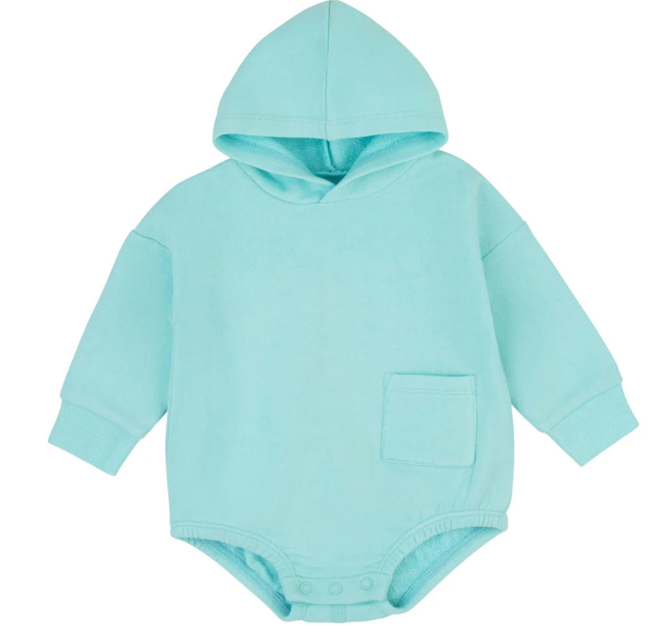Ra and Da Blue Sweat Romper