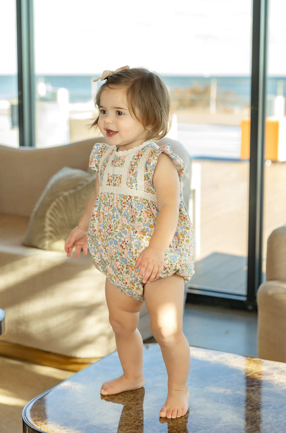 Nou Nelle Vintage Lace Romper