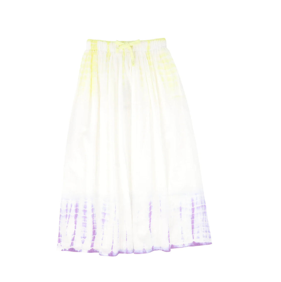 Valentina Lilac Crinkle Tie Dye Maxi Skirt