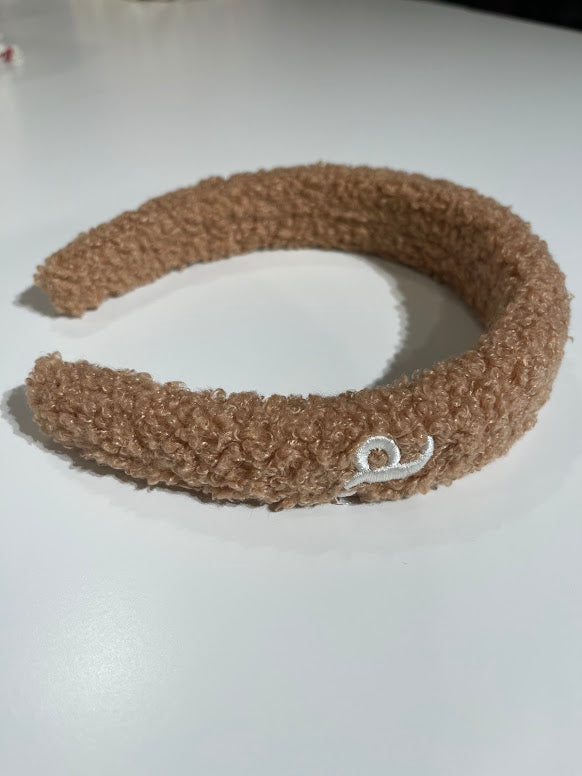 Archi Brown Sherpa Headband